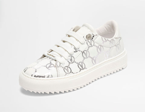 SS22 - Women's Sneakers - Beatrice - White Silver - SS22 - Women's Sneakers - Beatrice - White Silver