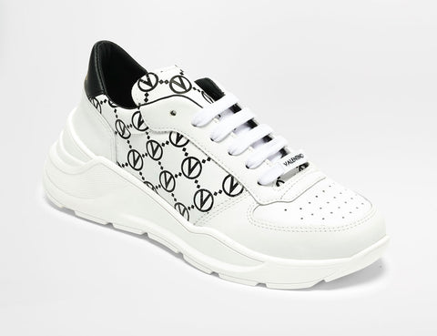 SS22 - Men's Sneakers - Claus - White Black - SS22 - Men's Sneakers - Claus - White Black