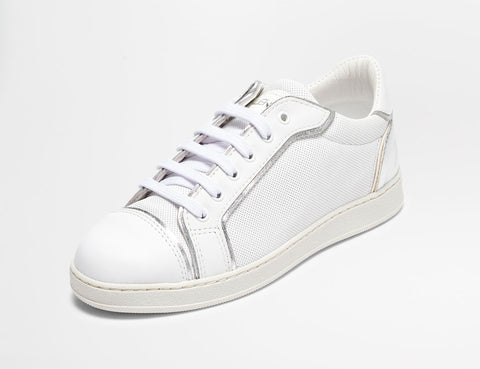 SS22 - Women's Sneakers - Ermione - White Sliver - SS22 - Women's Sneakers - Ermione - White Sliver